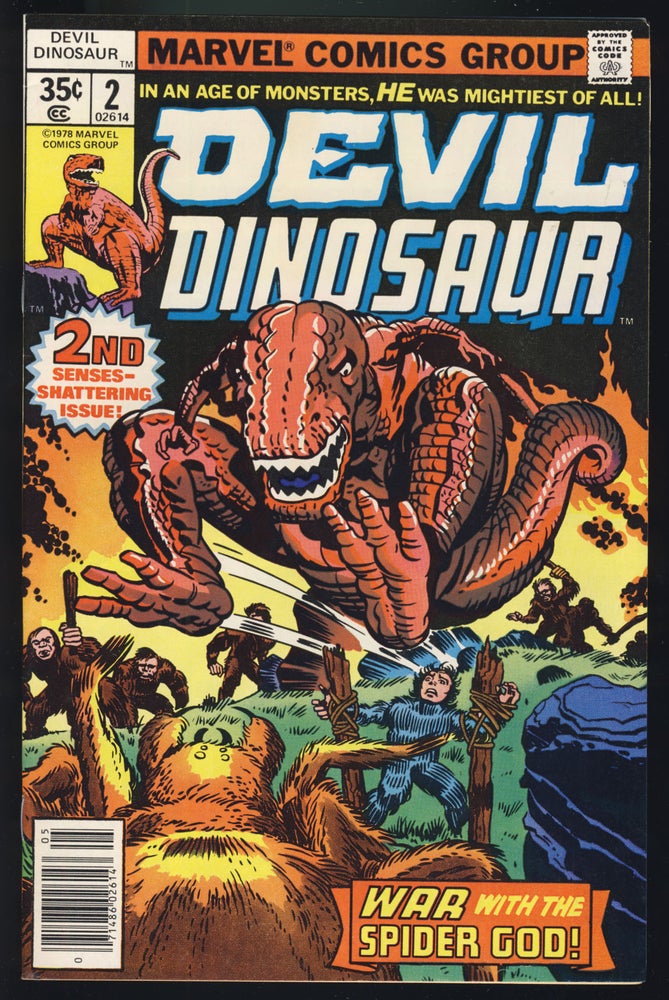 Item #31078 Devil Dinosaur #2. Jack Kirby.