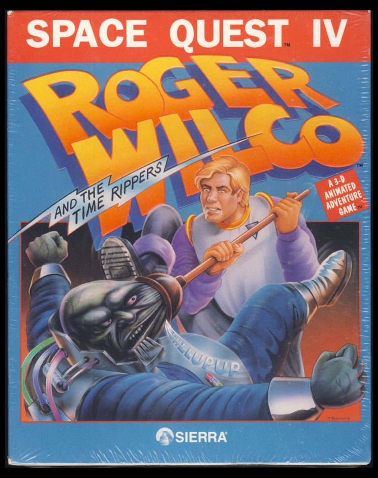Item #31152 Space Quest IV: Roger Wilco and the Time Rippers. (Macintosh Version Sealed in Box). Sierra.
