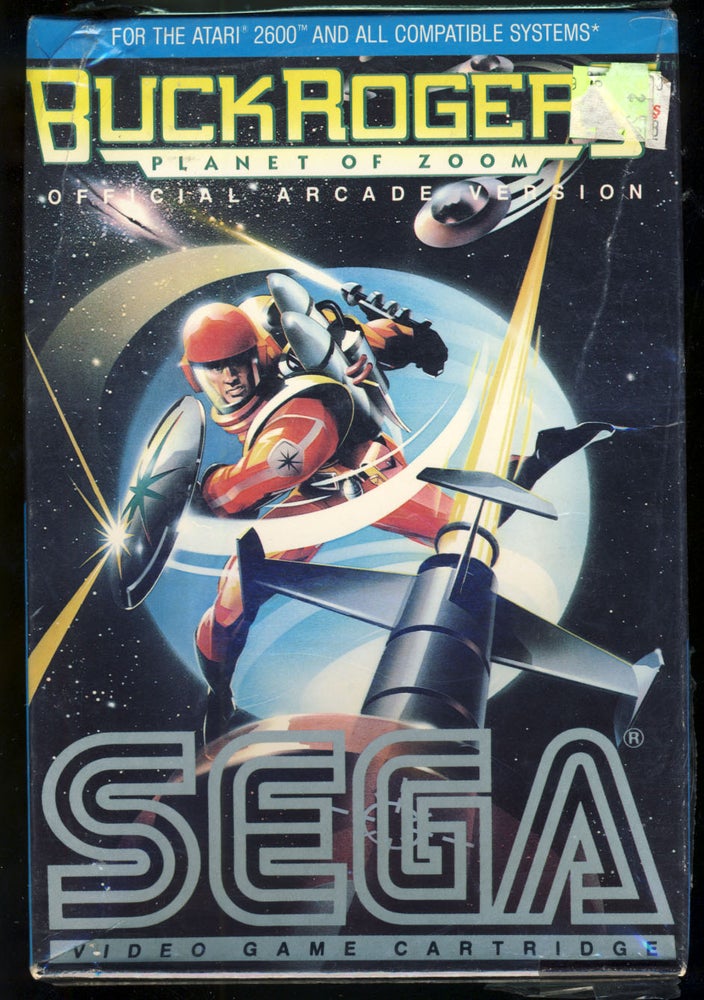 Item #31158 Buck Rogers: Planet of Zoom. (Atari 2600 Sealed in Box). SEGA.