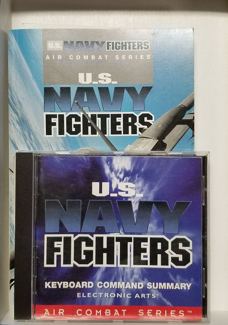 U. S. Navy Fighters. PC Big Box Version by Electronic Arts on Parigi Books