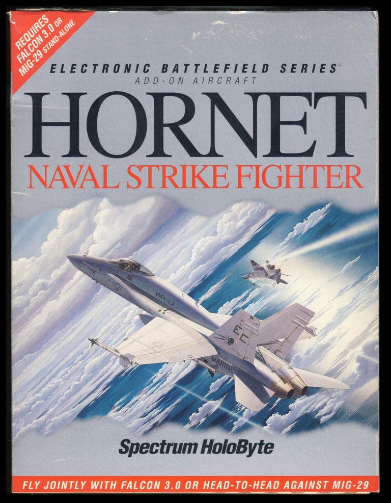 Item #31168 Hornet Naval Strike Fighter. (PC Big Box Version). Spectrum Holobyte.