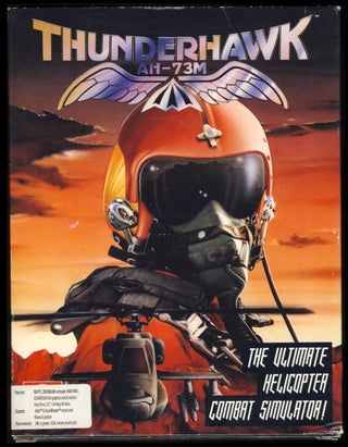 Item #31169 Thunderhawk AH-73M. (PC Big Box Version). Virgin Games