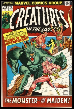 Item #31224 Creatures on the Loose #20. George Alec Effinger, Gray Morrow