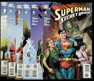 Item #31256 Superman: Secret Origin Complete Mini Series. Geoff Johns, Gary Frank