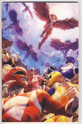 Lot of Eight Mighty Morphin Power Rangers Variant Cover Editions (Issues #10-12).