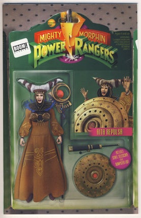 Lot of Eight Mighty Morphin Power Rangers Variant Cover Editions (Issues #10-12).