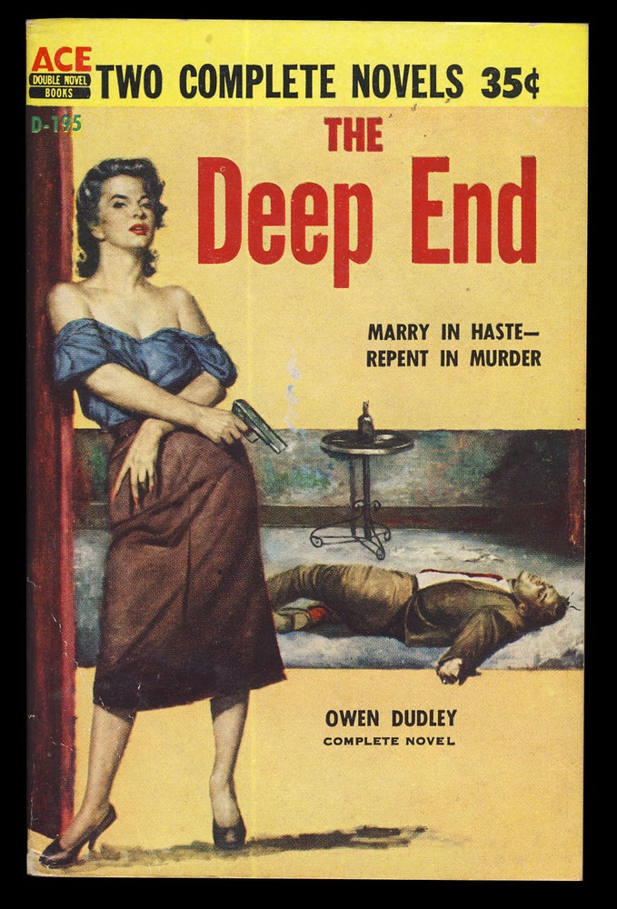 Item #31285 The Deep End. / The Quaking Widow. Owen / Colby Dudley, Robert.