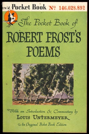 Item #31331 The Pocket Book of Robert Frost's Poems. Robert Frost