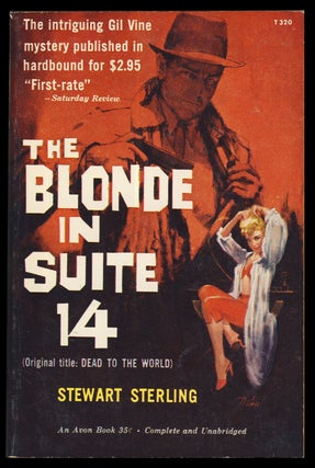 Item #31340 The Blonde in Suite 14. Stewart Sterling