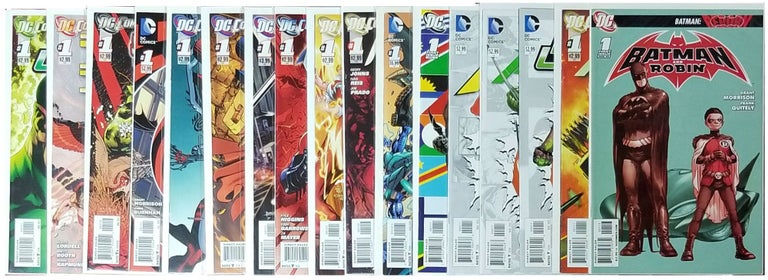 Item #31341 Instant Collection Lot of 17 DC Comics First Issues. (The New 52! and More). Geoff Johns, Doug Mahnke.