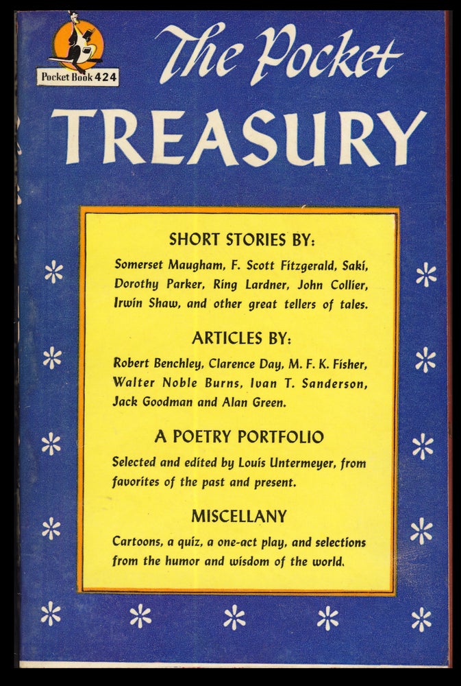 Item #31347 The Pocket Treasury. F. Scott Fitzgerald, Saki, Ring Lardner.