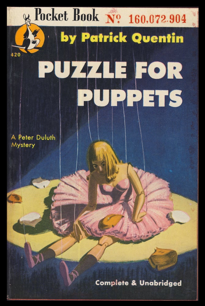 Item #31350 Puzzle for Puppets. Patrick Quentin.