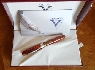 Item #31402 Visconti Van Gogh Maxi Rollerball Pen in the Original Box. Visconti