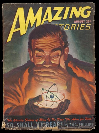 Item #31415 Mer-Witch of Ether 18 in Amazing Stories August 1947. Richard S. Shaver
