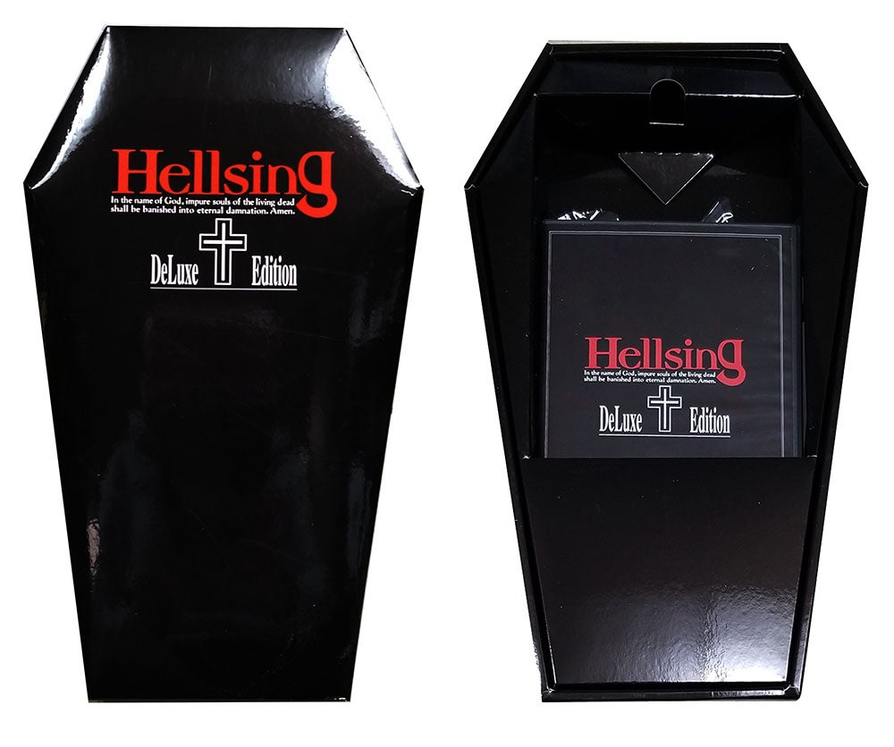 Hellsing Coffin Shaped Italian Limited Edition DVD Box Set