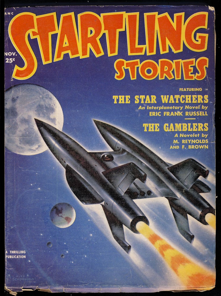 Item #31556 The Star Watchers in Startling Stories November 1951. Eric Frank Russell.