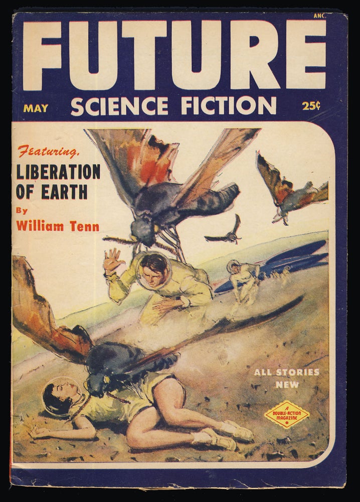 Item #31580 Ecological Onslaught in Future Science Fiction May 1953. Jack Vance.