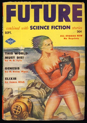Item #31586 If I Forget Thee, Oh Earth in Future Science Fiction September 1951. Arthur C. Clarke