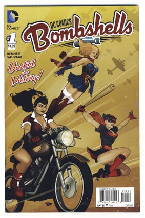 Item #31633 DC Comics Bombshells #1. Marguerite Bennett, Marguerite Sauvage