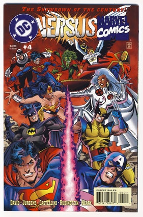 Item #31635 Marvel Versus DC / DC Versus Marvel #4. Ron Marz, Claudio Castellini
