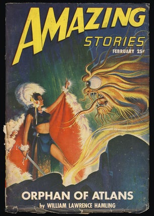 Item #31672 Blabbermouth in Amazing Stories February 1947. Theodore Sturgeon