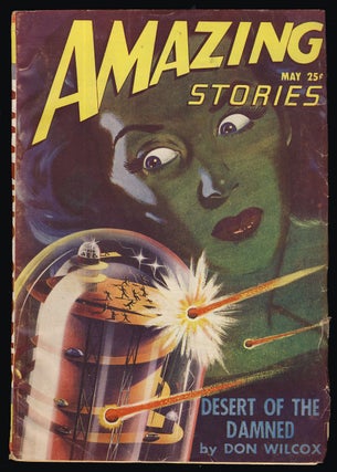 Item #31674 The Crystalline Sarcophagus in Amazing Stories May 1947. Richard S. Shaver