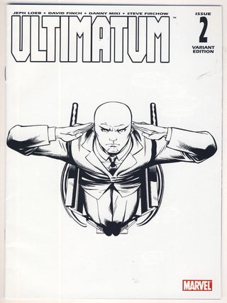 Item #31682 Ultimatum #2 Variant Edition. Jeph Loeb, David Finch