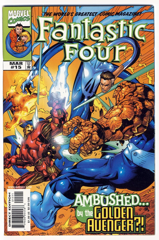 Item #31689 Fantastic Four #15. Chris Claremont, Salvador Larroca.
