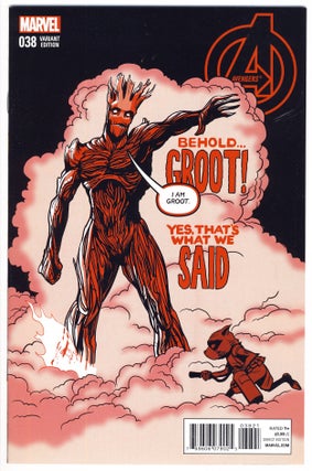 Item #31769 Avengers #38 Chip Zdarsky Variant Cover. Jonathan Hickman, Stefano Caselli