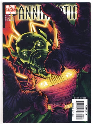 Item #31774 Annihilation #1 Bryan Hitch Variant Cover. Keith Giffen, Andrea DiVito