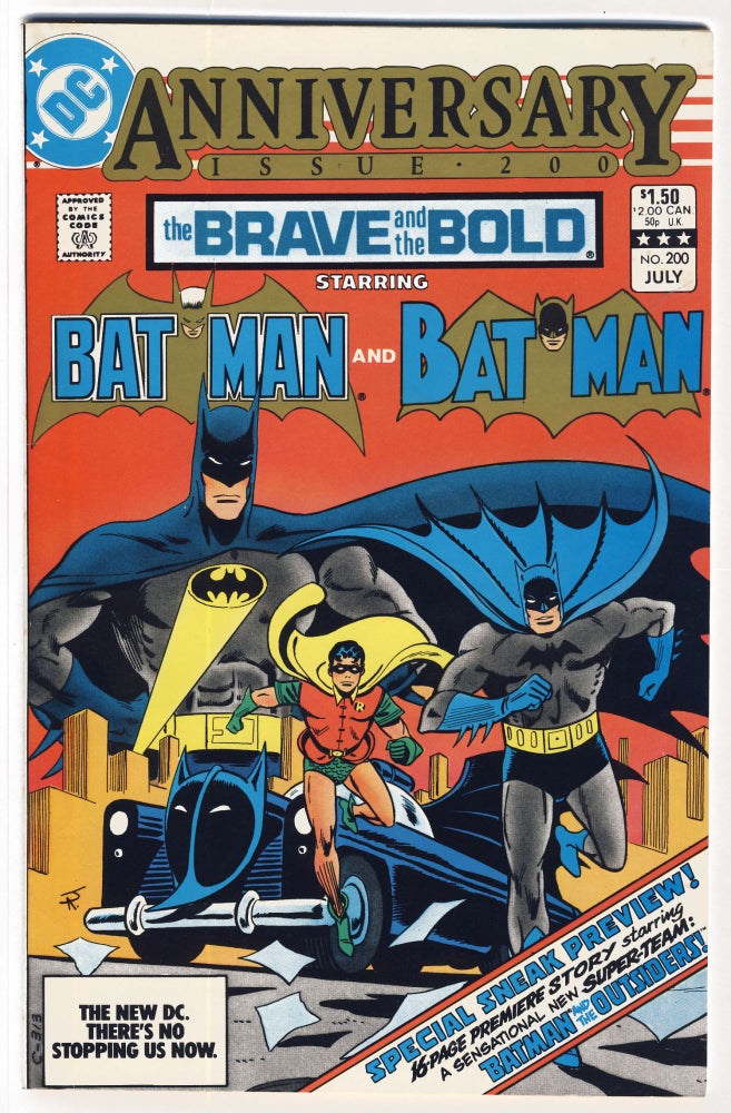 Item #31790 The Brave & the Bold #200. Mike Barr, Dave Gibbons.
