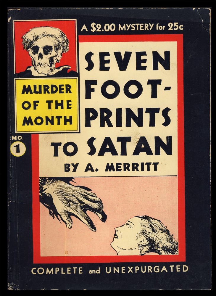 Item #31799 Seven Footprints to Satan. Abraham Merritt.