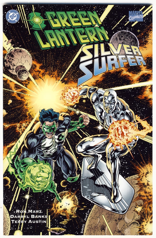 Item #31824 Green Lantern / Silver Surfer: Unholy Alliances. Ron Marz, Darryl Banks.