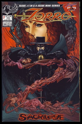 Zorro: Sacrilege #1. (Regular Cover and Variant Cover).