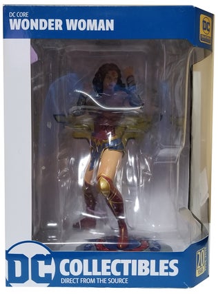 DC Core Wonder Woman PVC Statue.