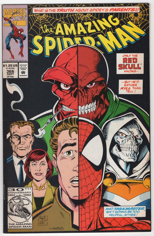 Item #31941 The Amazing Spider-Man #366. David Michelinie, Jerry Bingham.
