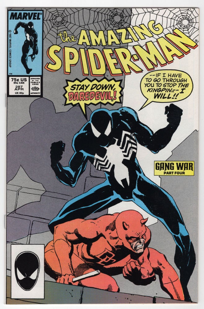 Item #31947 The Amazing Spider-Man #287. Jim Owsley, Erik Larsen.