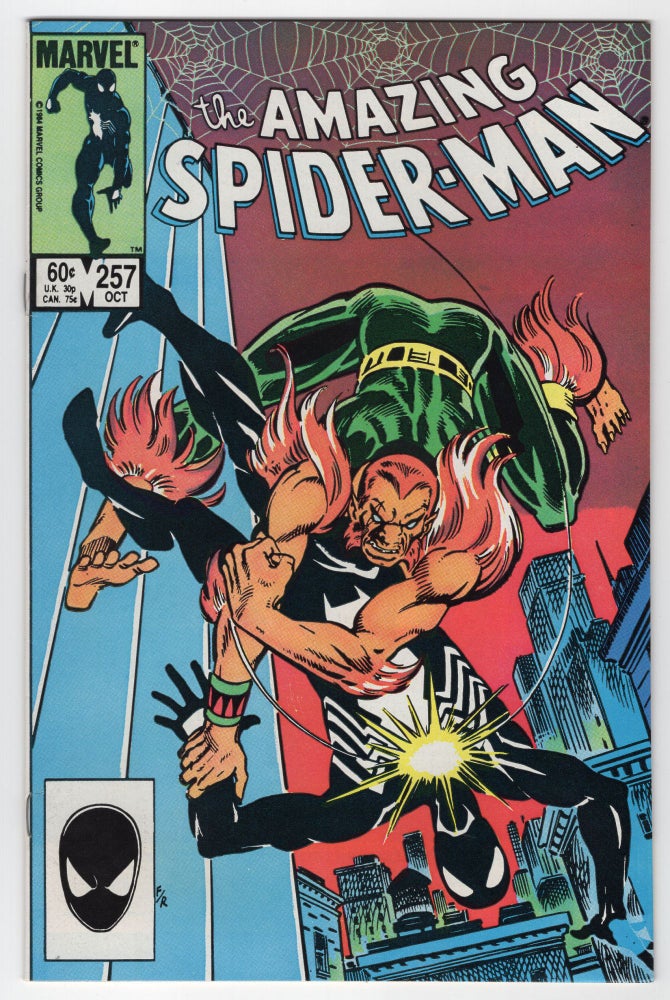 Item #31953 The Amazing Spider-Man #257. Tom DeFalco, Ron Frenz.