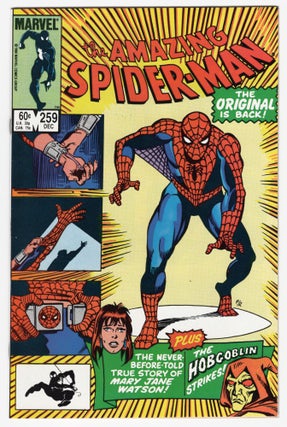 Item #31954 The Amazing Spider-Man #259. Tom DeFalco, Ron Frenz