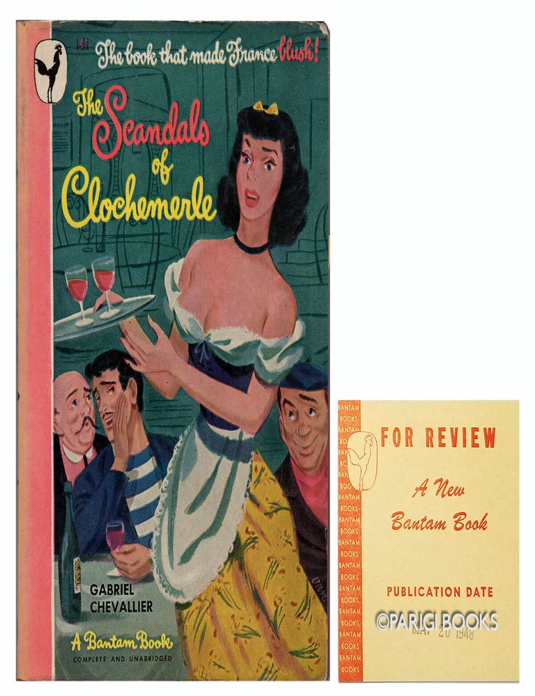 Item #31971 The Scandals of Clochemerle. (Bantam Review Copy). Gabriel Chevallier.