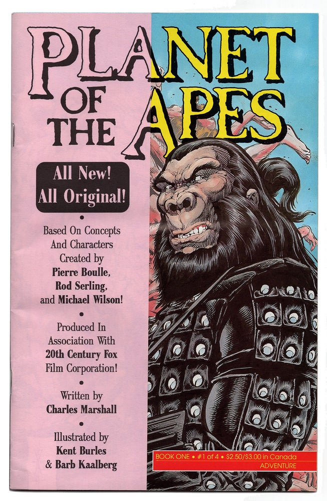 Item #32011 Planet of the Apes Seventeen Issue Run. Pierre Boulle, Charles Marshall, Kent Burles.