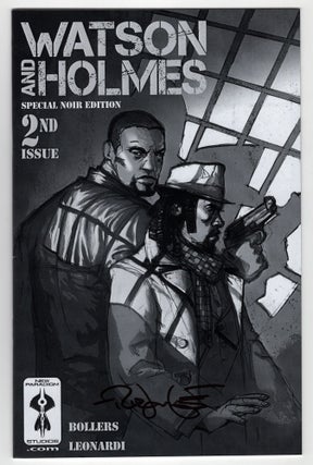 Watson and Holmes Special Noir Edition Three Issue Run. (Signed by Rick Leonardi).