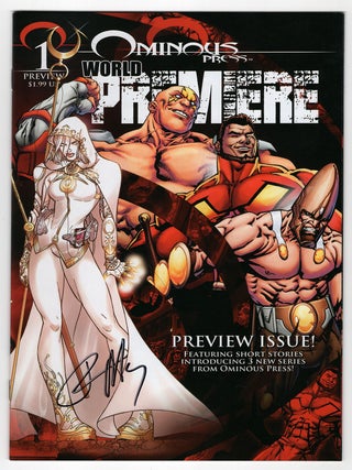 Item #32032 Ominous Press World Premiere Preview #1. Ron Marz, Rick Leonardi