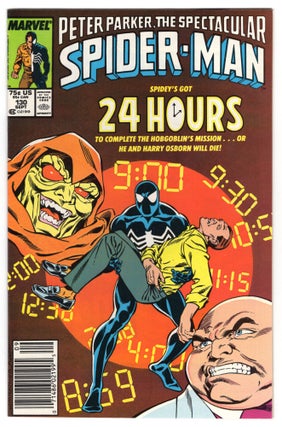 Item #32126 Peter Parker, The Spectacular Spider-Man #130 Newsstand Edition. Bob Layton, Jim Fern