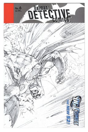 Item #32130 Detective Comics #6 Black and White Variant Cover. Tony Salvador Daniel