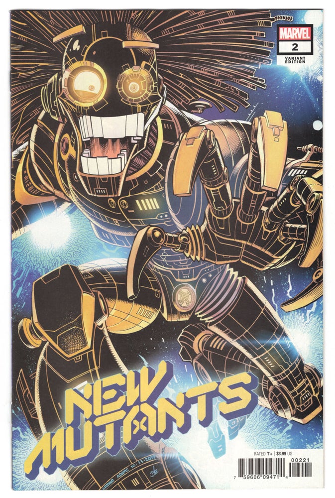 Item #32271 New Mutants #2 Arthur Adams Variant Edition Cover. Jonathan Hickman, Rod Reis.