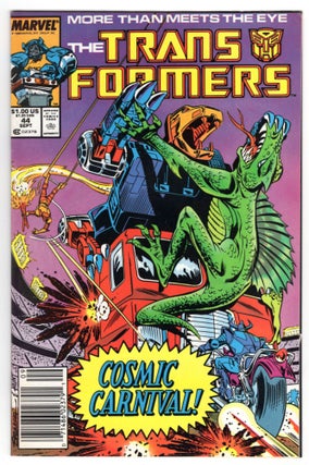 Item #32295 Transformers #44. Bob Budiansky, Frank Springer