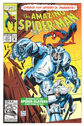 Item #32307 The Amazing Spider-Man #371. David Michelinie, Mark Bagley