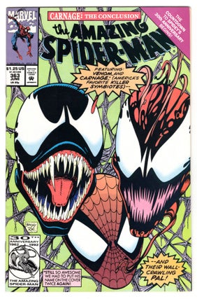Item #32309 The Amazing Spider-Man #363. David Michelinie, Mark Bagley