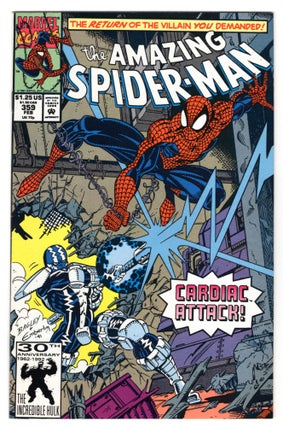 Item #32314 The Amazing Spider-Man #359. David Michelinie, Chris Marrinan